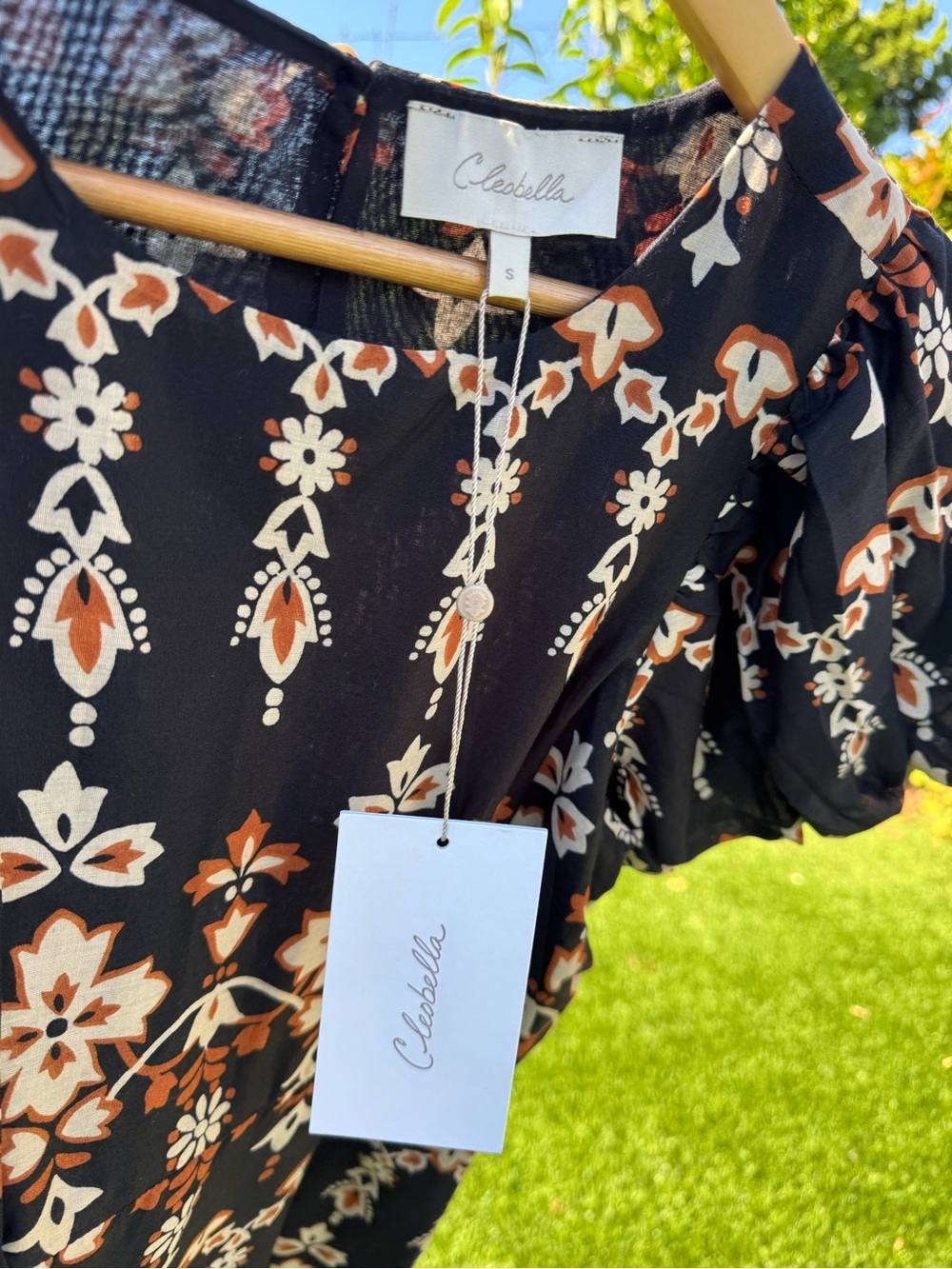 NWT Cleobella Leslie Midi Dress in La Vie size Small - Picture 7 of 8